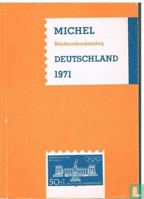 Briefmarkenkatalog Deutschland 1971 - Afbeelding 1