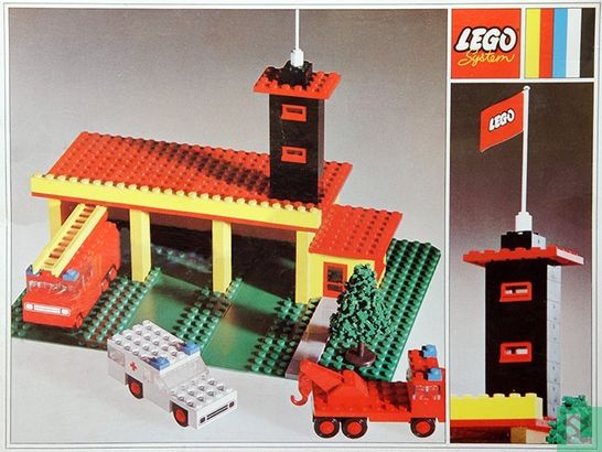Lego 347-1 Fire Station - Image 1