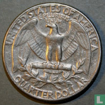 United States ¼ dollar 1968 (D) - Image 2