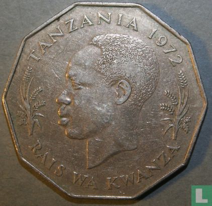 Tanzania 5 shilingi 1972 "FAO" - Afbeelding 1