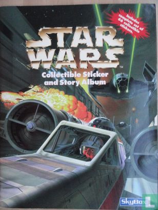 Star Wars Collectible Sticker and Story Album - Image 1