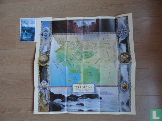 The Map of Tolkien's Beleriand and the Land to the North - Afbeelding 3