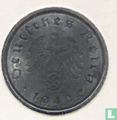 Duitse Rijk 10 reichspfennig 1942 (E) - Afbeelding 1