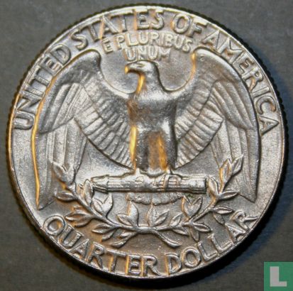 Verenigde Staten ¼ dollar 1974 (D) - Afbeelding 2