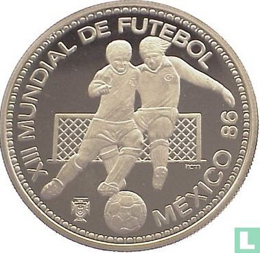 Portugal 100 escudos 1986 (silver) "Football World Cup in Mexico" - Image 2