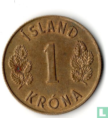 Iceland 1 króna 1975 - Image 2