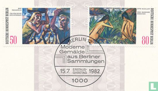 1982 Moderne schilderijen (BER 238)   - Afbeelding 2