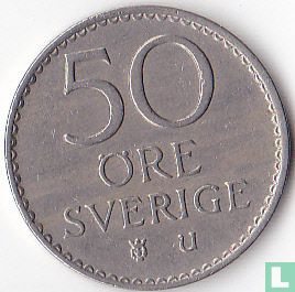 Schweden 50 Öre 1962 - Bild 2