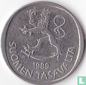 Finlande 1 markka 1989 - Image 1