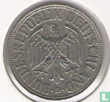 Allemagne 1 mark 1965 (D) - Image 2