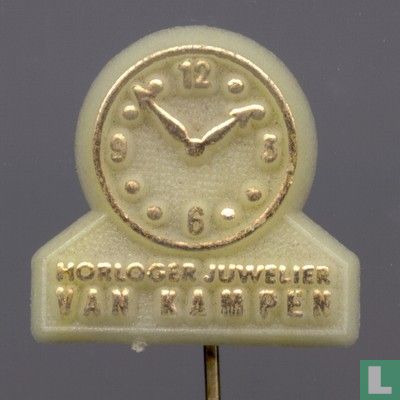 Horloger Juwelier van Kampen [gold auf creme]