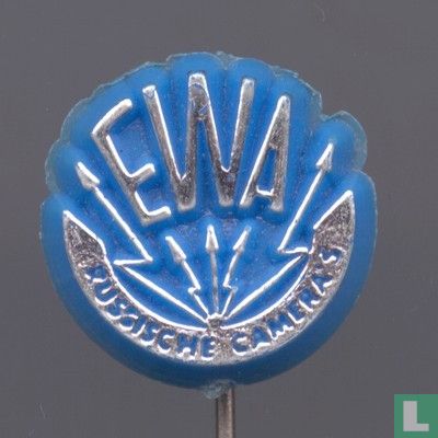 EWA Russische camera's [siver on blue]