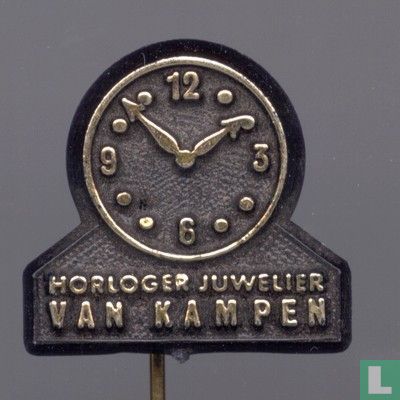 Horloger Juwelier van Kampen [gold auf schwarz]