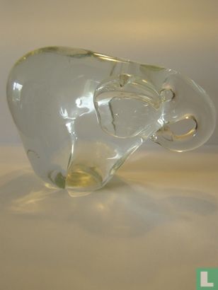 Elephant, glass, transparent