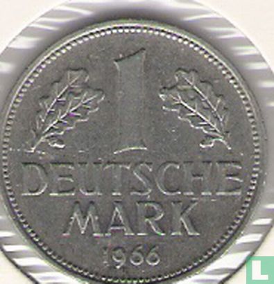 Germany 1 mark 1966 (D) - Image 1