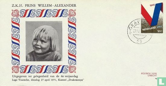 4th birthday of Prince Willem-Alexander - Image 1