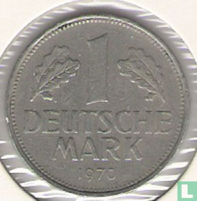 Allemagne 1 mark 1970 (F) - Image 1