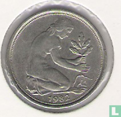 Deutschland 50 Pfennig 1982 (G) - Bild 1