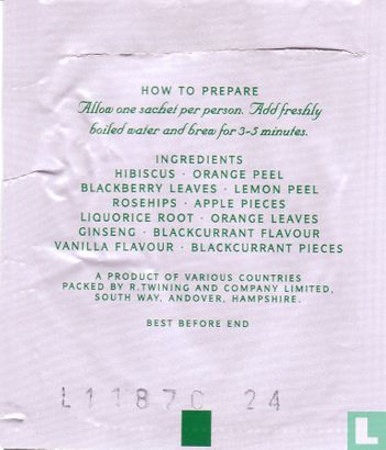 Blackcurrant Ginseng & Vanilla - Image 2