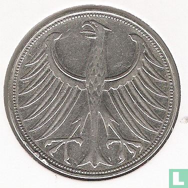 Allemagne 5 mark 1951 (D) - Image 2