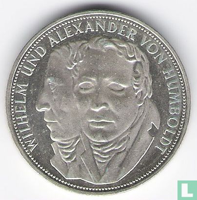 Allemagne 5 mark 1967 "Wilhelm and Alexander von Humboldt" - Image 2