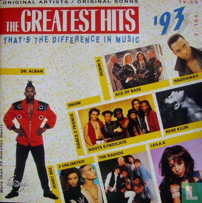 The Greatest Hits '93 - Vol. 2 - Image 1