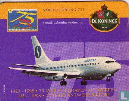 75 Jaar Vlieghaven Antwerpen : Sabena Boeing 737