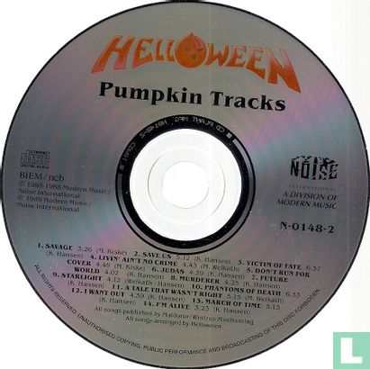Pumpkin tracks CD N 0148-2 (1989) - Helloween - LastDodo