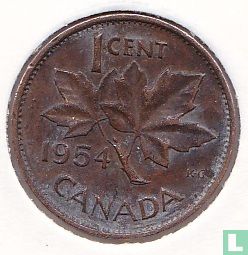 Canada 1 cent 1954 - Afbeelding 1