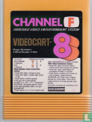 Fairchild Videocart 8 - Afbeelding 3