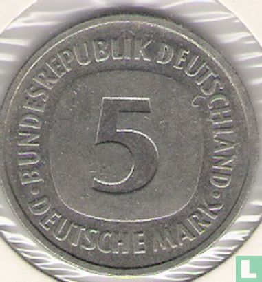 Duitsland 5 mark 1983 (F) - Afbeelding 2