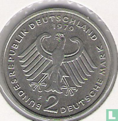 Germany 2 mark 1979 (F - Kurt Schumacher) - Image 1