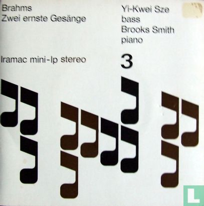 Brahms: Zwei ernste Gesange - Afbeelding 1