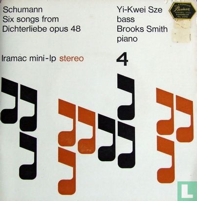 Schumann: Six songs from Dichterliebe opus 48 - Afbeelding 1