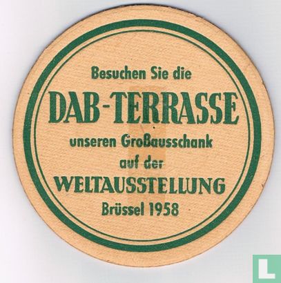 Besuchen Sie die DAB-Terrasse unseren Grossausschank auf der Weltausstellung Brüssel 1958 - Image 2