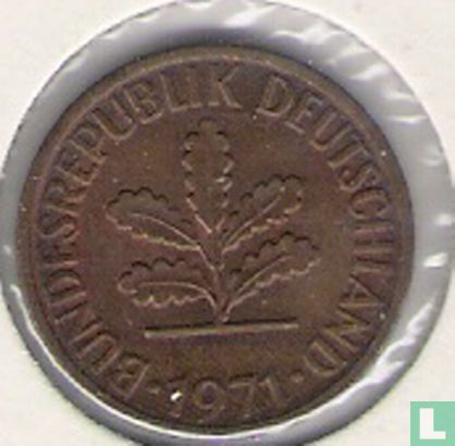 Allemagne 2 pfennig 1971 (D) - Image 1