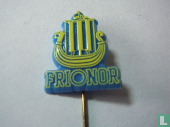 Frionor [geel op blauw]