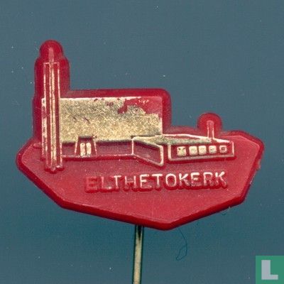 Elthetokerk [gold on red]