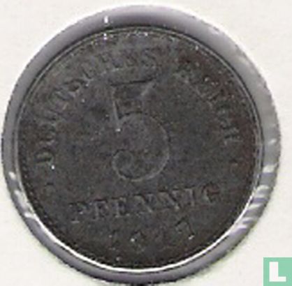 German Empire 5 pfennig 1917 (E) - Image 1