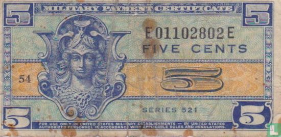 U S Army 5 Cents - Afbeelding 1