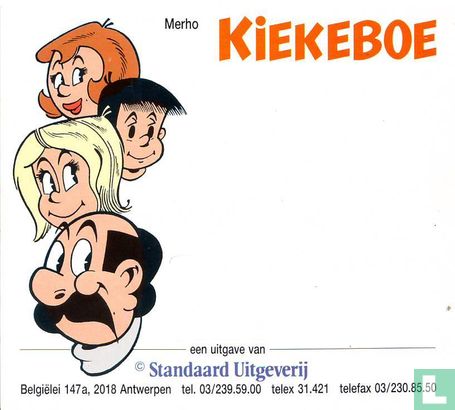 Relatiekaart Standaard Uitgeverij : Kiekeboe