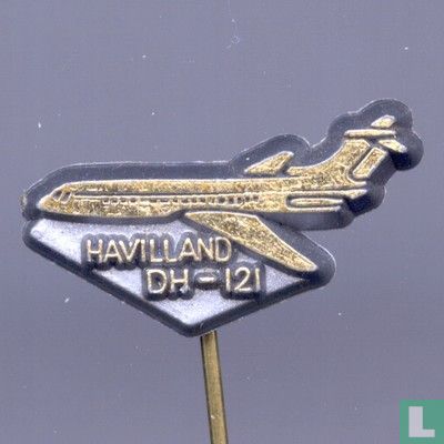 Havilland DH-121 [goud op grijs]