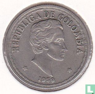 Colombia 20 centavos 1959 - Afbeelding 1