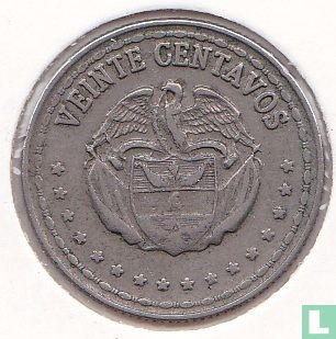 Kolumbien 20 Centavo 1959 - Bild 2