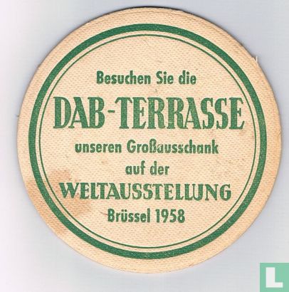 Besuchen Sie die DAB-Terrasse unseren Grossausschank auf der Weltausstellung Brüssel 1958 - Image 2