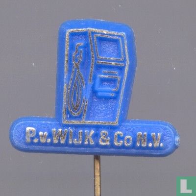 P.v.Wijk & Co N.V. (Zapfsäule) [blau]