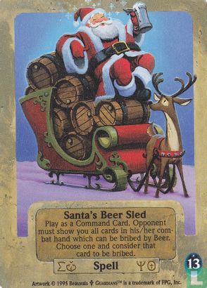 Santa's Beer Sled - Image 1