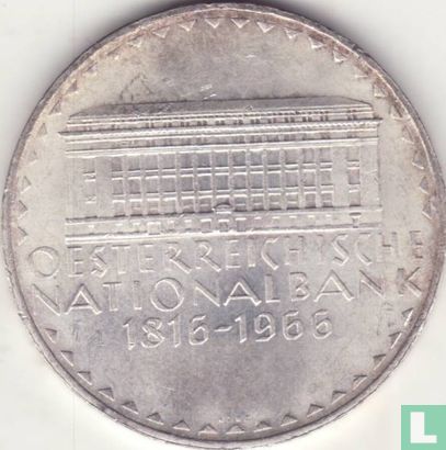 Austria 50 schilling 1966 "150th anniversary of the National Bank" - Image 1