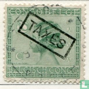 \"TAXES\" Postage Stamps issued 1923 - Type \"Vloors\"