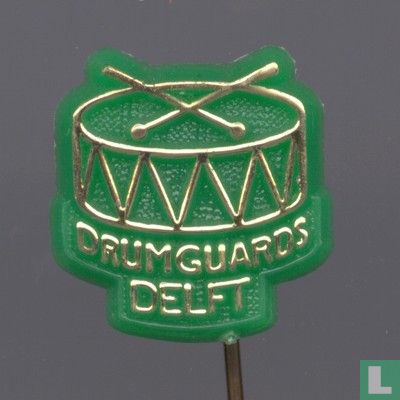 Drumguards Delft (Trommel) [gold auf grün]